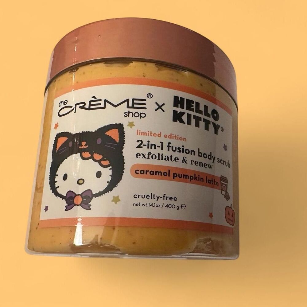 The Créme Shop x Hello Kitty limited edition2-in-1 fusion body scrub